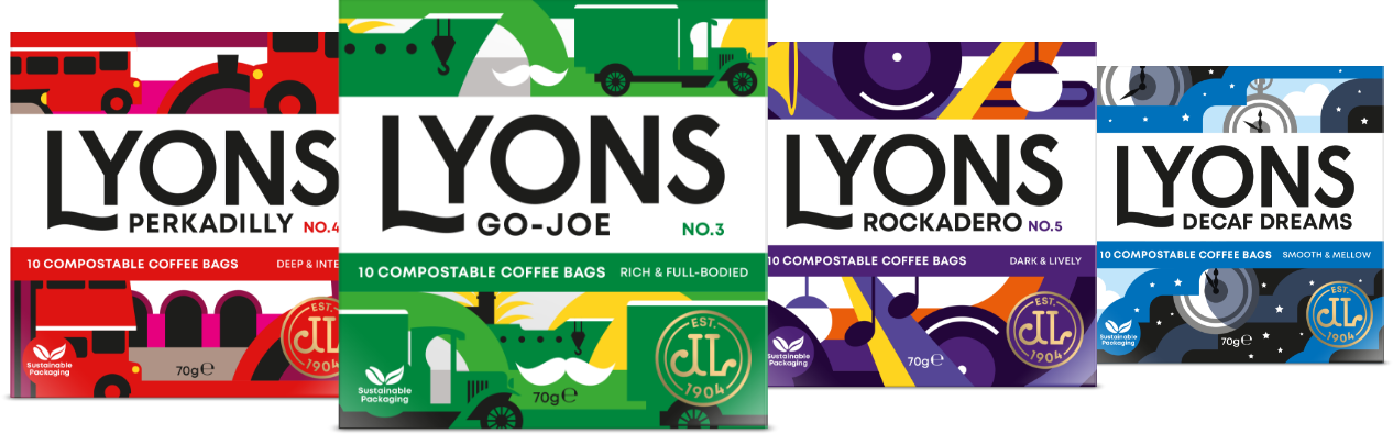 The Lyons Coffee Range